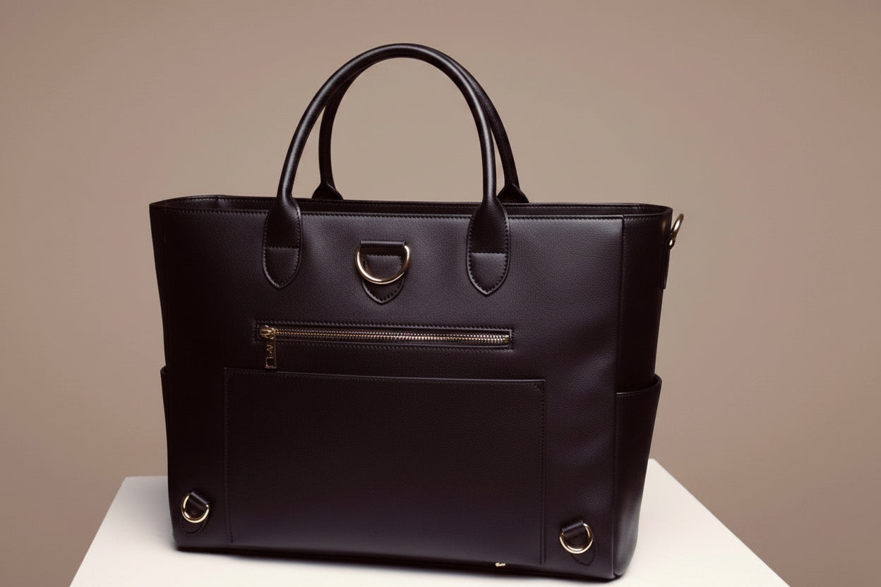 VOUXX Tote diaper bag Lina black (complete set)