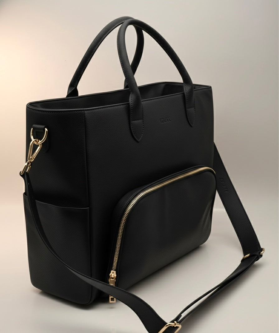 VOUXX Tote diaper bag Lina black (complete set)