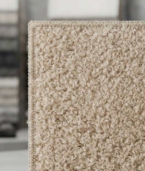 Schommelstoel elektrisch teddy bouclé beige (pre-order bezorging half-eind Oktober)