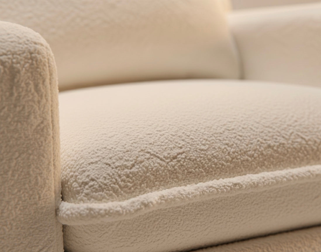Electric VOUXX rocking chair Teddy bouclé (Only available in the Netherlands)