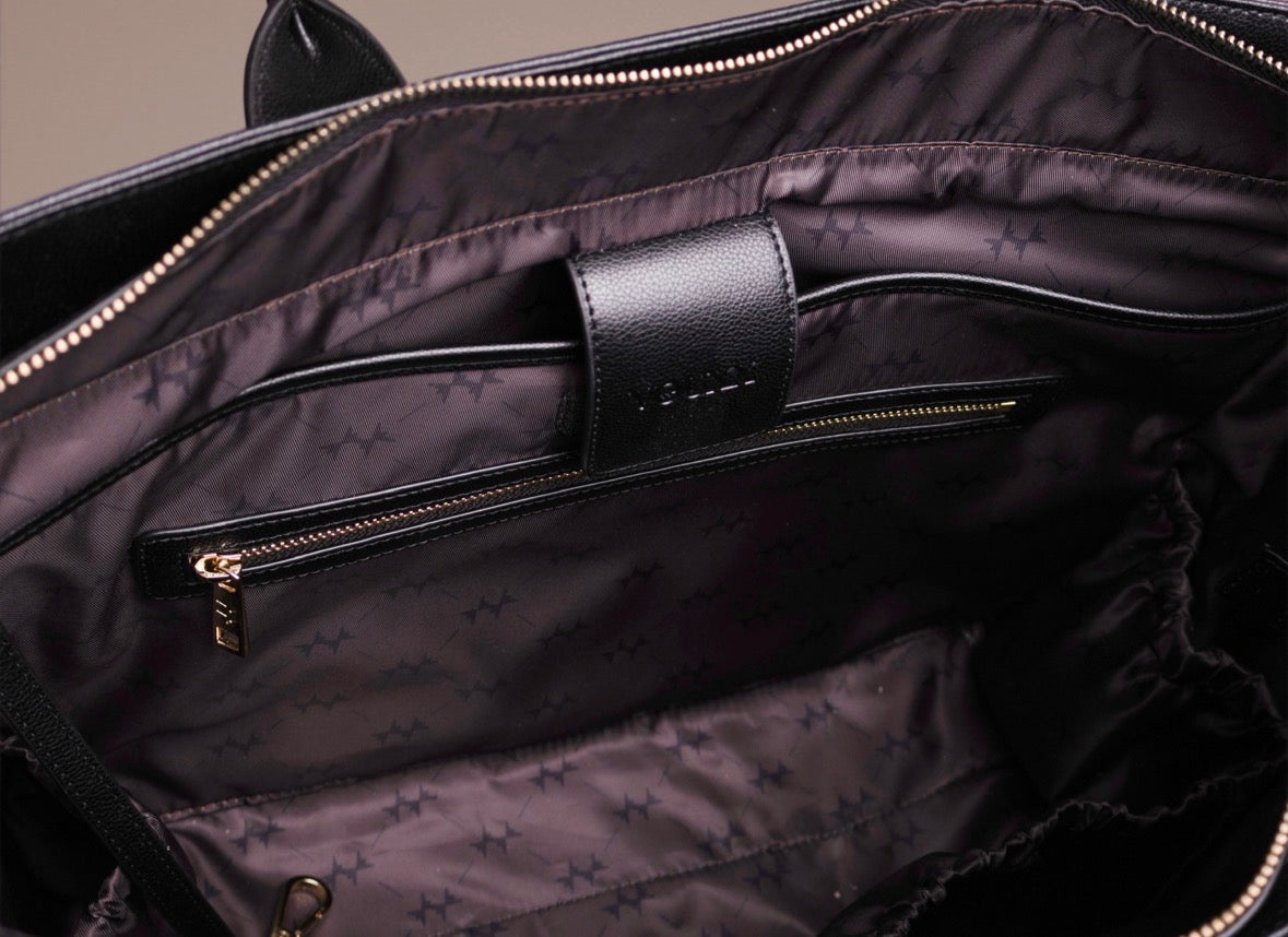 VOUXX Tote diaper bag Lina black (complete set)