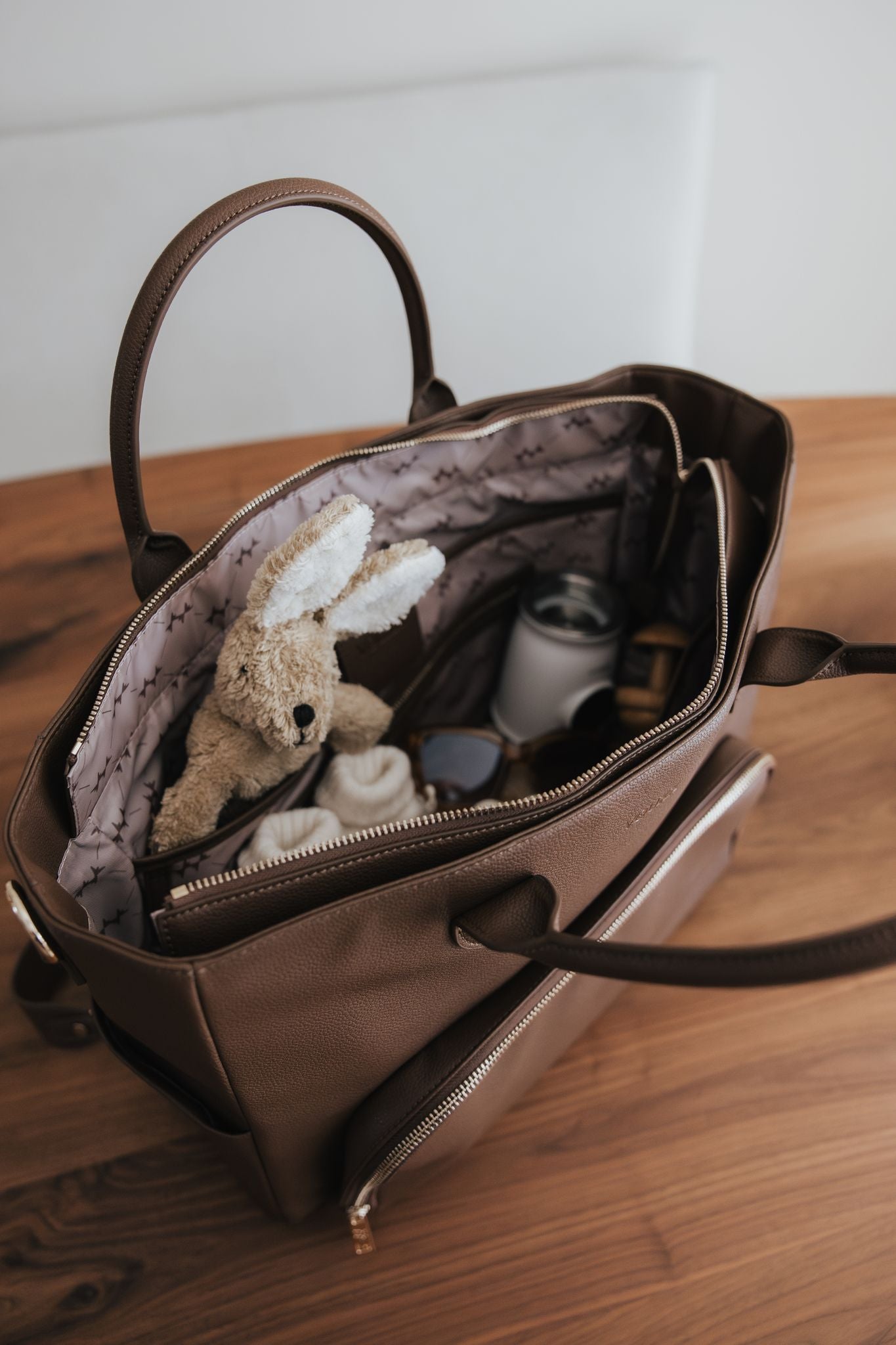VOUXX Tote diaper bag Lina brown (complete set)
