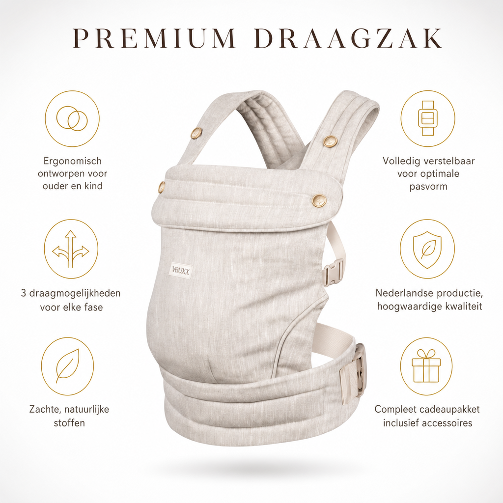 VOUXX Linen Sand draagzak, kenmerken
